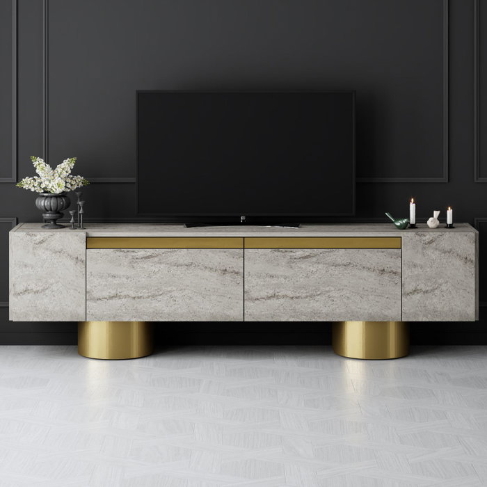 Hanah Home Bohem - Travertino, Gold Hanah Home Bohem - Travertino, Gold